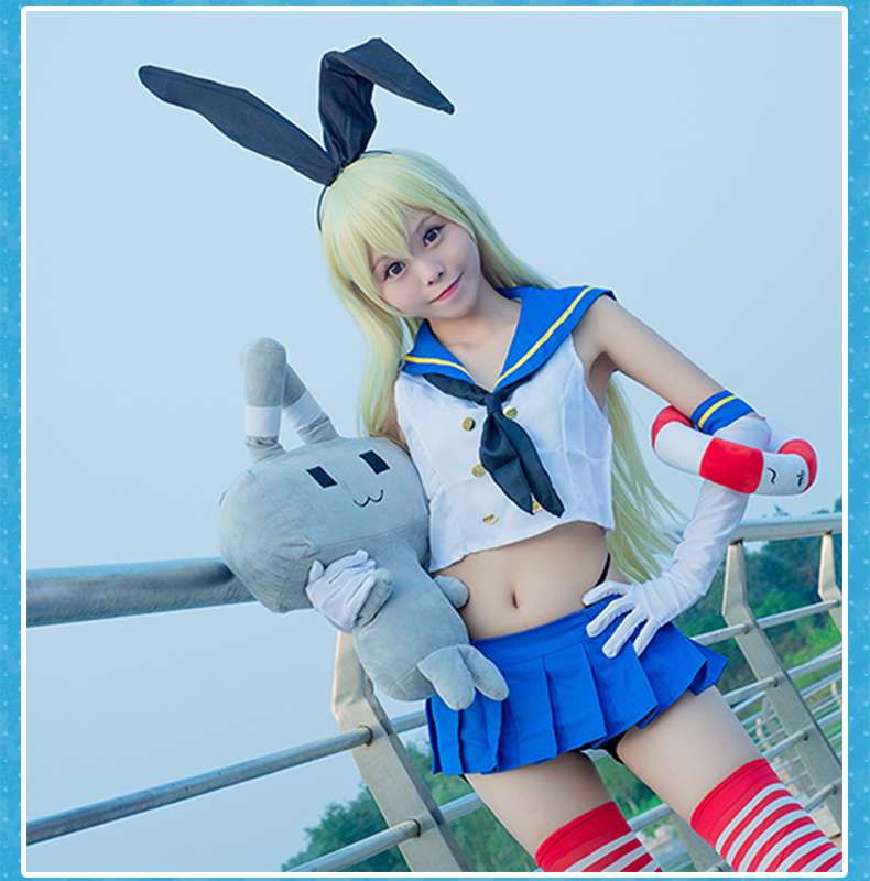 セーラー服 艦隊コレクション風 コスプレ衣装