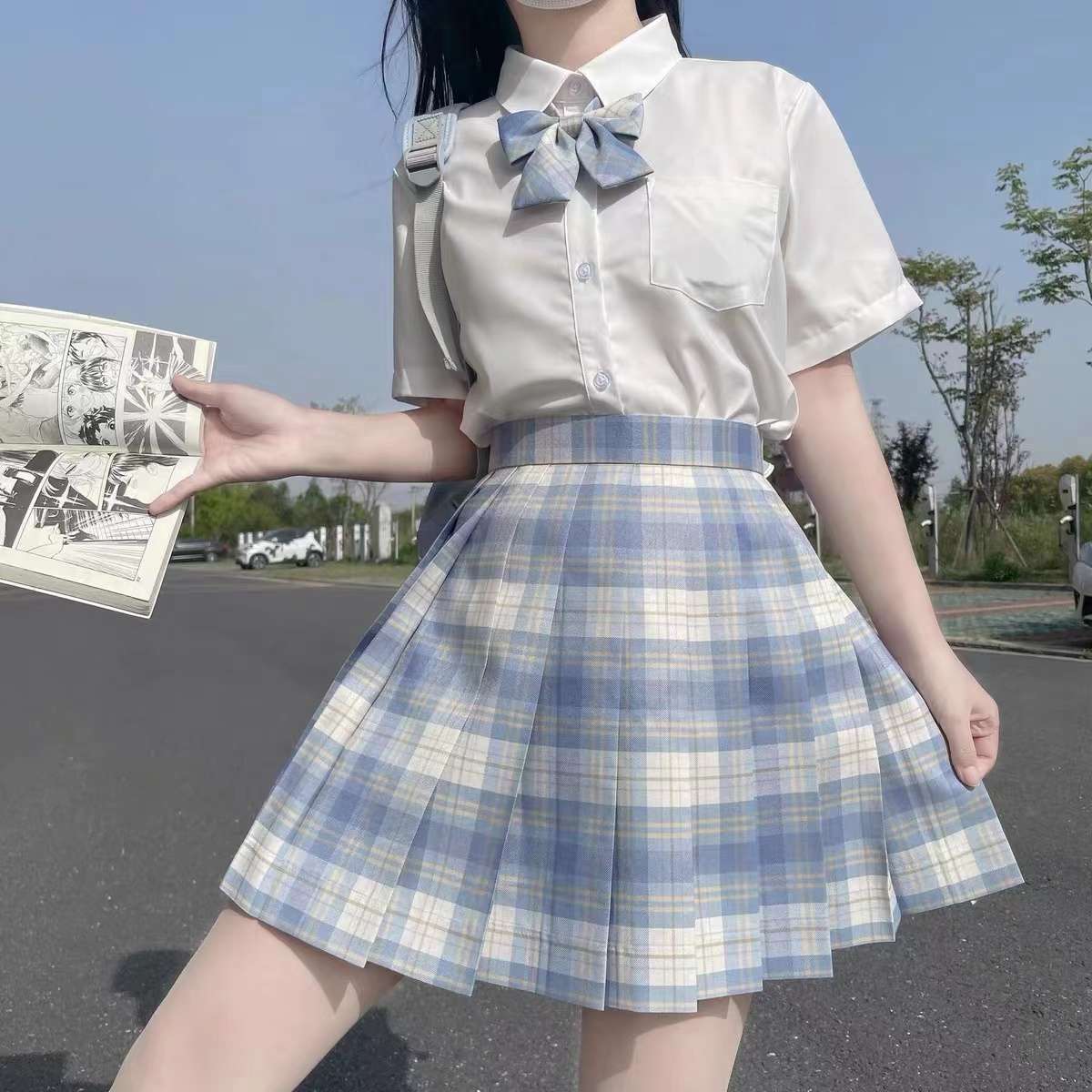 セーラー服 清楚可愛い制服風セーラーコスプレセット
