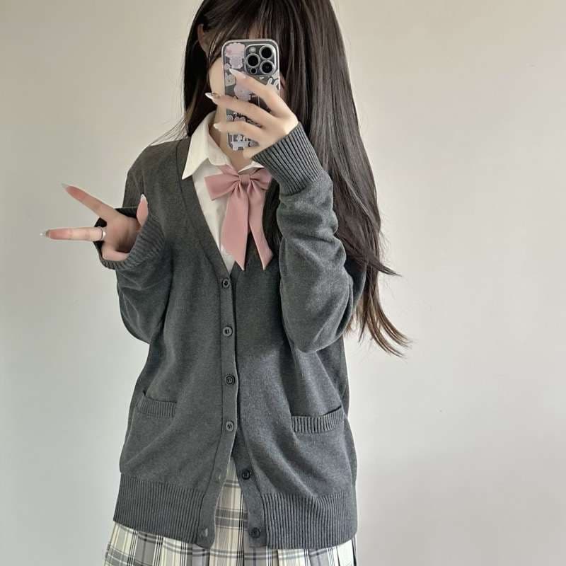 セーラー服 風カーディガンセット