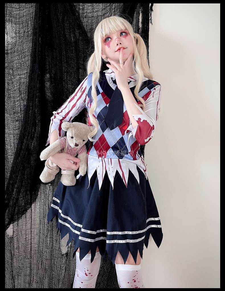 セーラー服 ホラー風 コスチューム