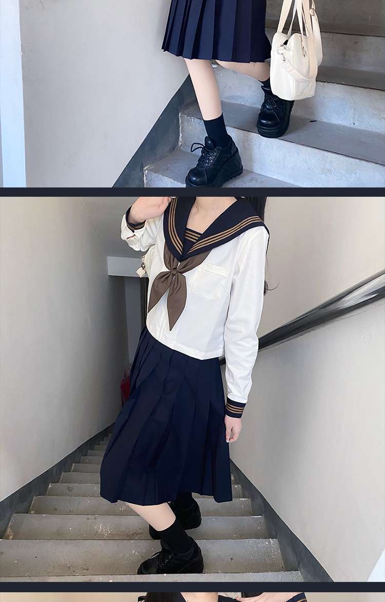 セーラー服 クラシックセーラー風制服コスプレセット