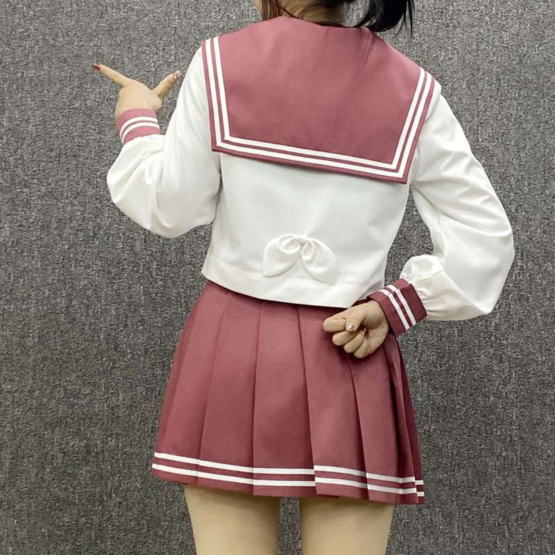 セーラー服 清楚な雰囲気の制服風 セット