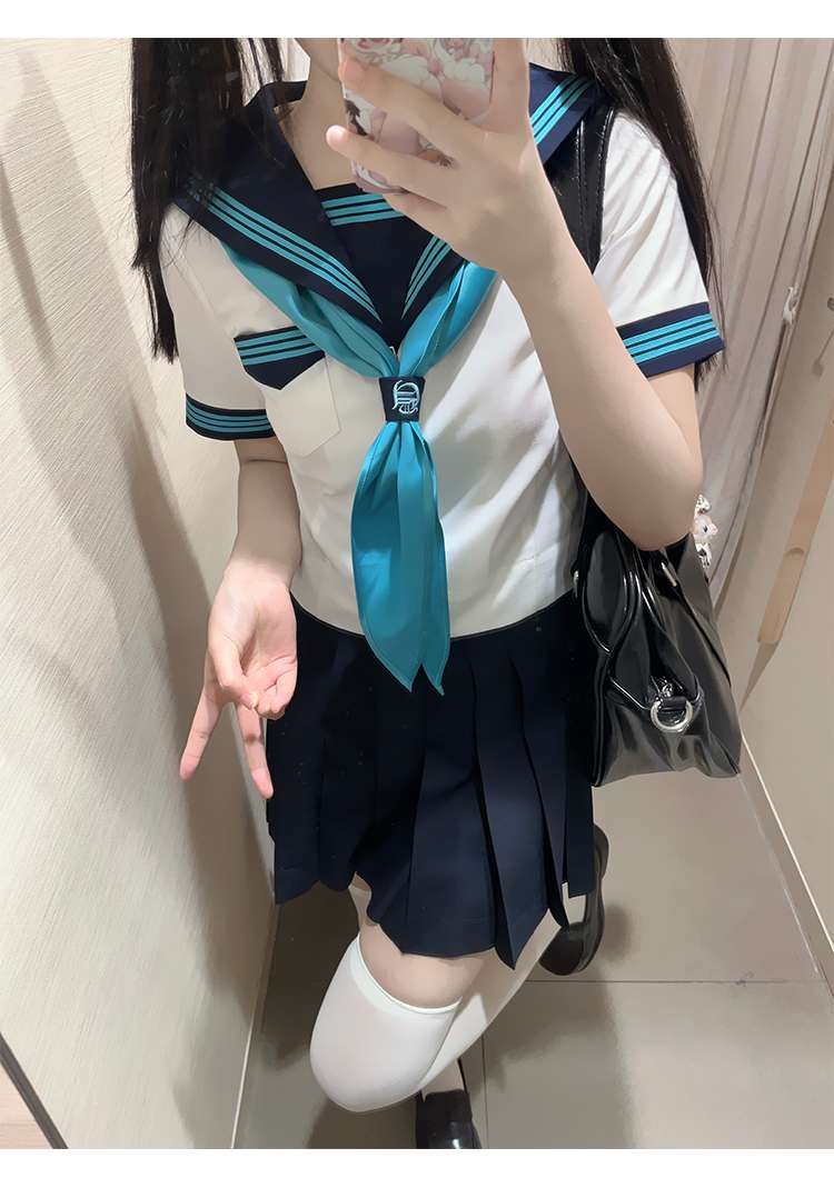 セーラー服 モダンセーラー制服 ターコイズブルー