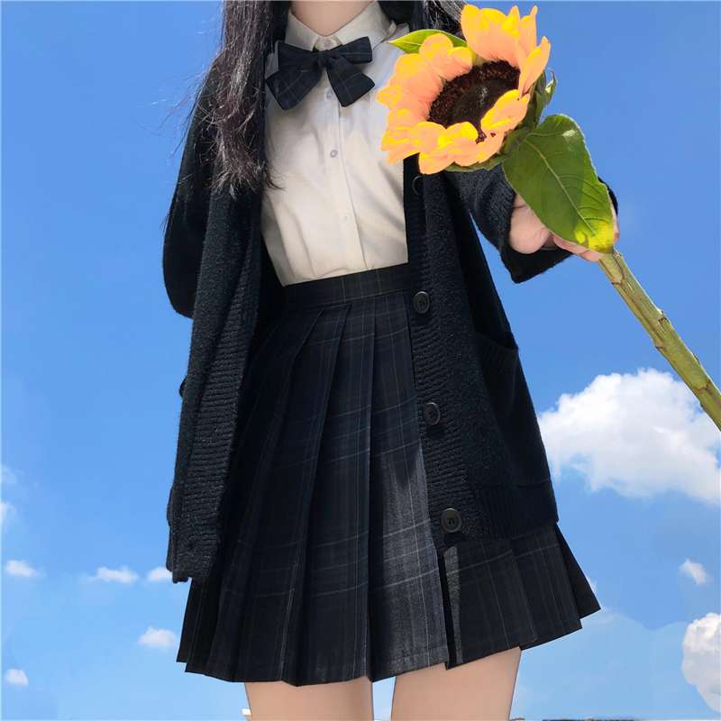セーラー服 季節に合わせて着回せるプレッピー制服風コーデセット