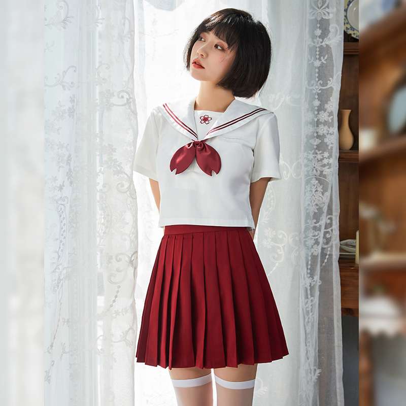 セーラー服 清楚な学生風 上下セット