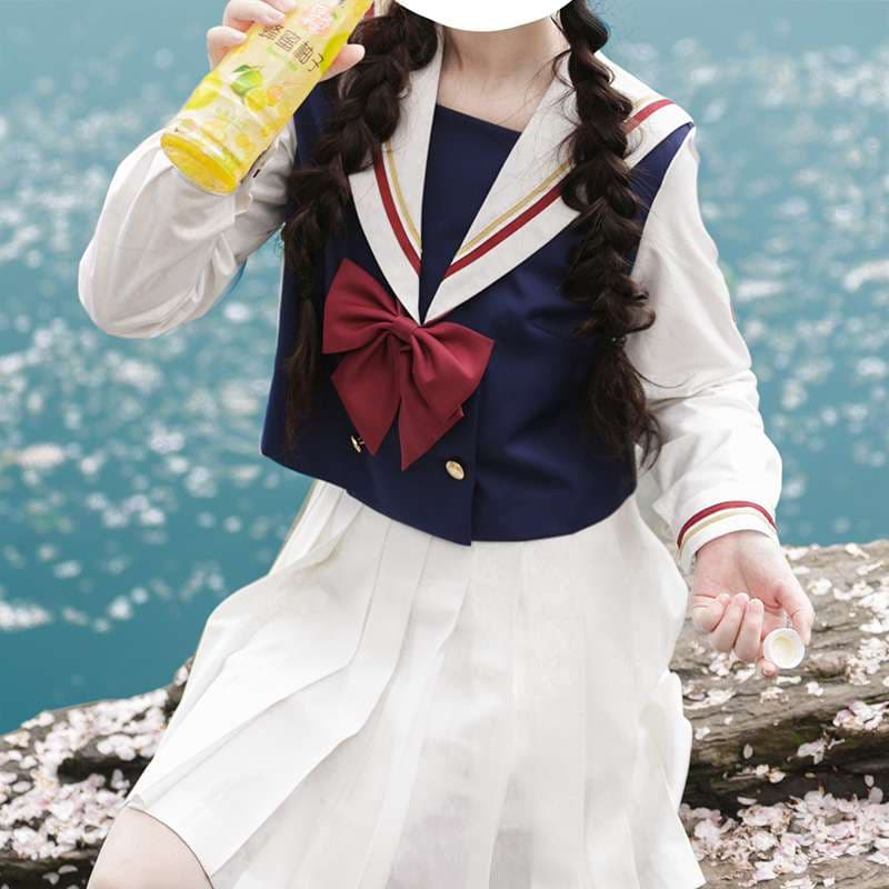 セーラー服 クラシック風 長袖制服セット