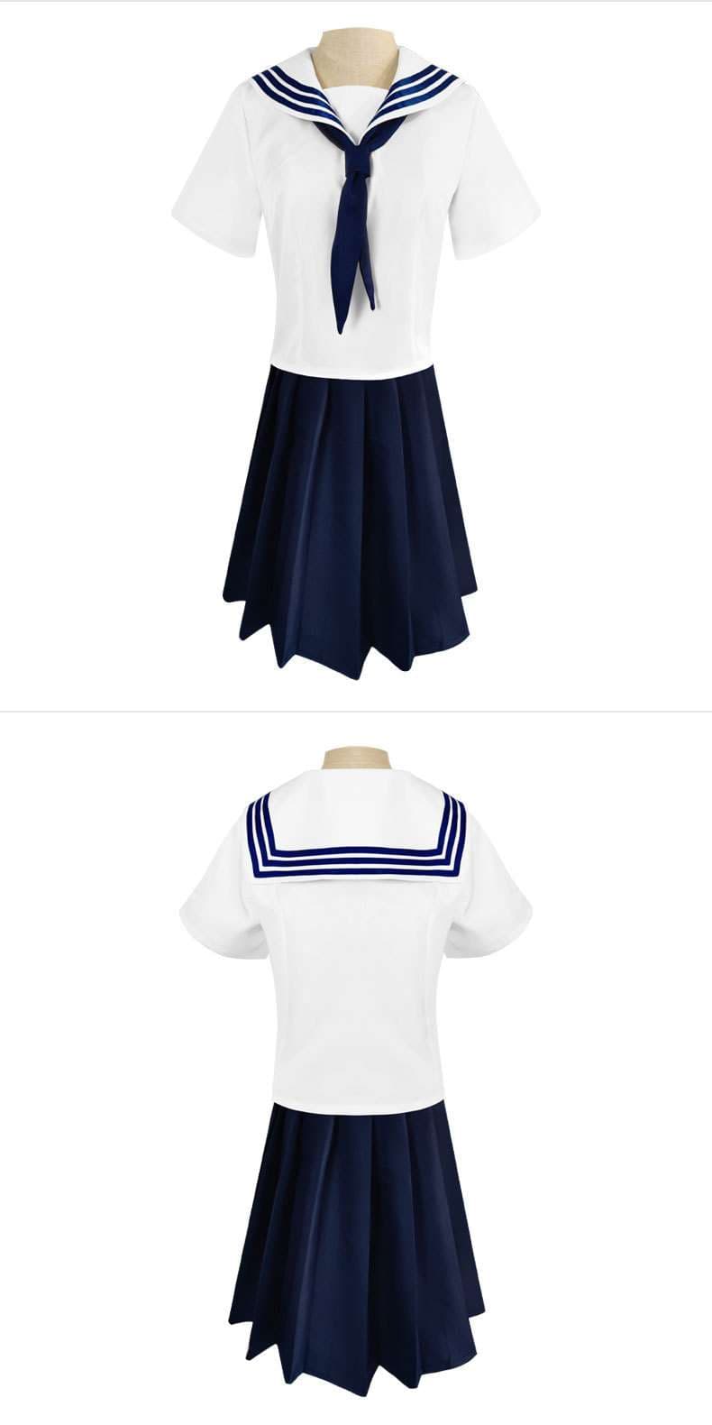 セーラー服 アニメ風 コスプレセット