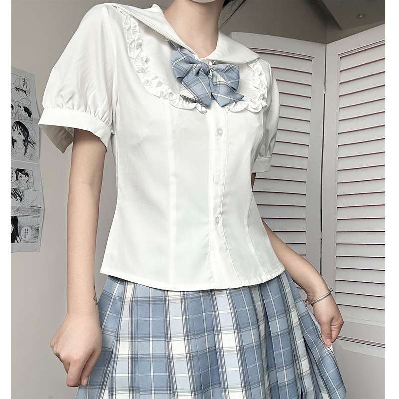 セーラー服 フリル襟 上着
