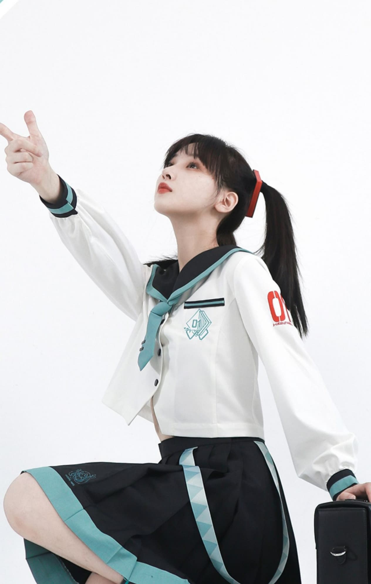 セーラー服 ハツネミクモデル コスプレ衣装
