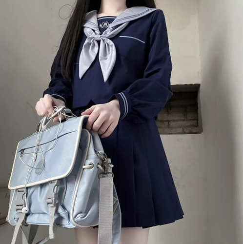 セーラー服 クラシック プリーツスカートセット