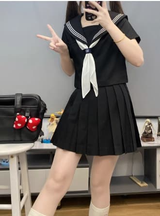 セーラー服 定番シンプルデザイン 長袖