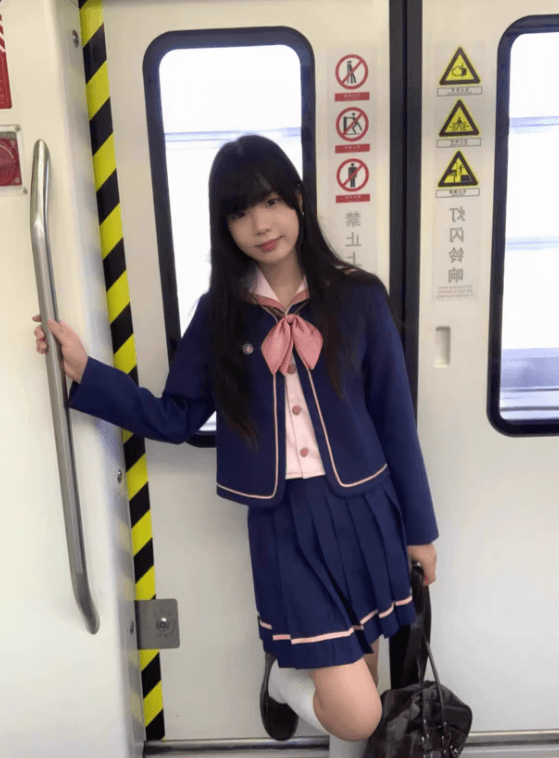 セーラー服 春色ピンク セット