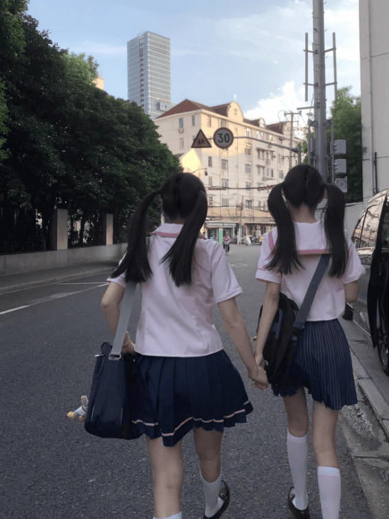 セーラー服 春色ピンク セット