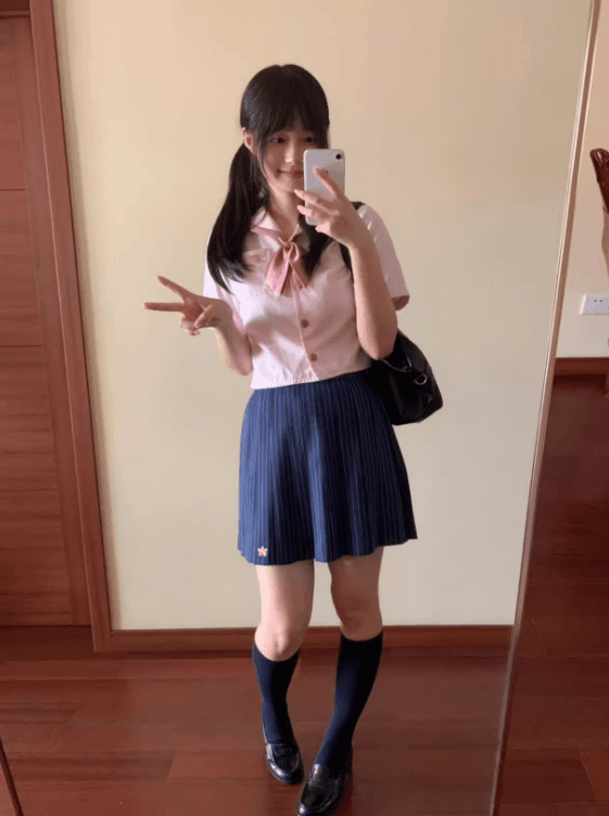 セーラー服 春色ピンク セット