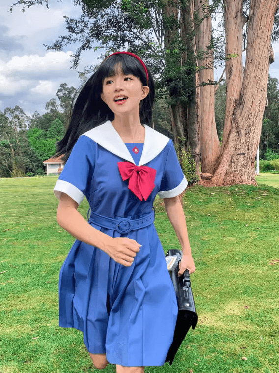 セーラー服 ネイビー&レッド クラシックセーラー制服