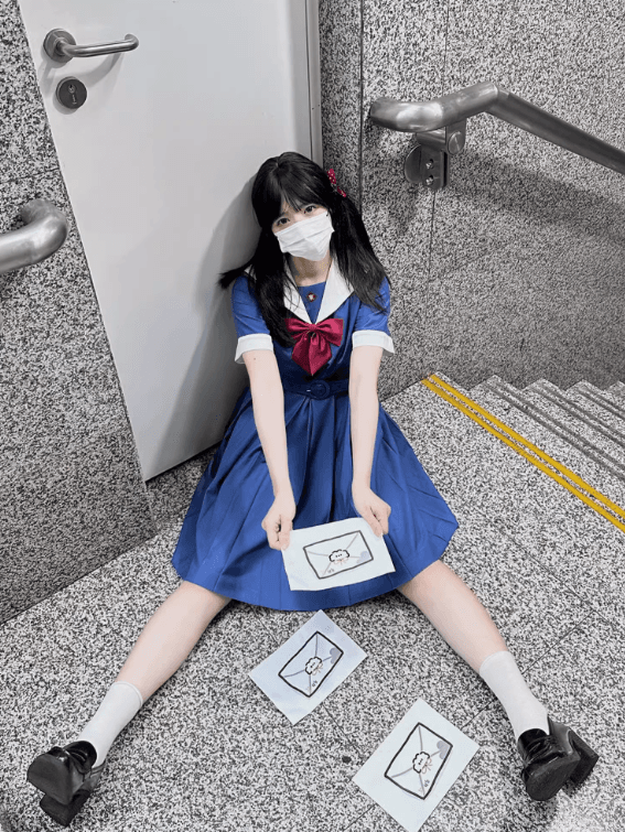 セーラー服 ネイビー&レッド クラシックセーラー制服