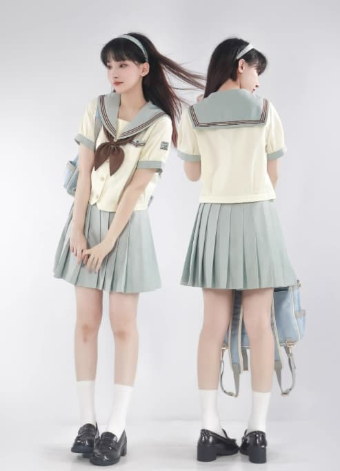 セーラー服 清楚エレガント 制服セット