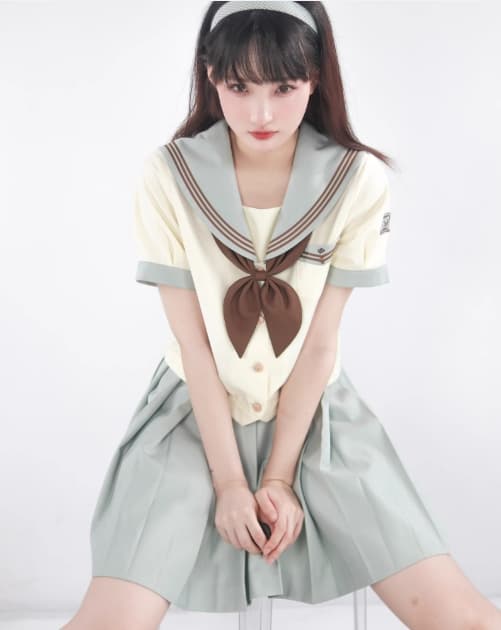 セーラー服 清楚エレガント 制服セット