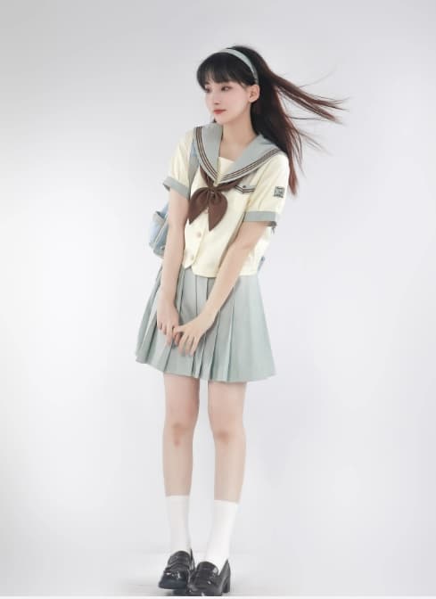 セーラー服 清楚エレガント 制服セット
