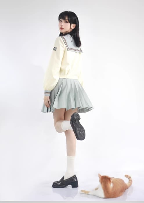 セーラー服 清楚エレガント 制服セット