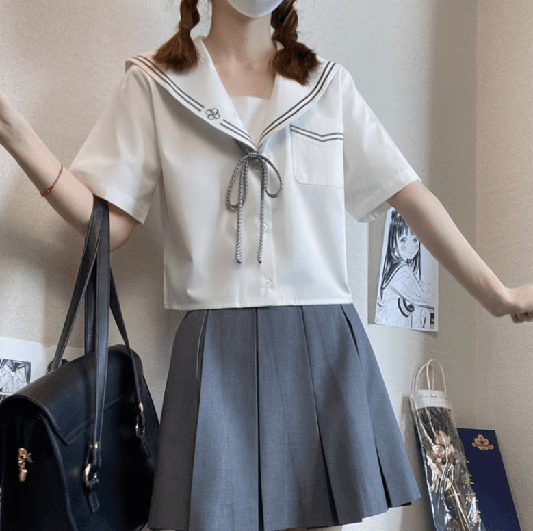 セーラー服 可愛い制服風トップス