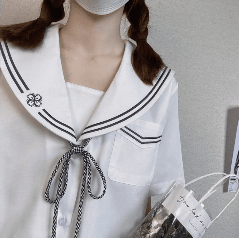 セーラー服 可愛い制服風トップス