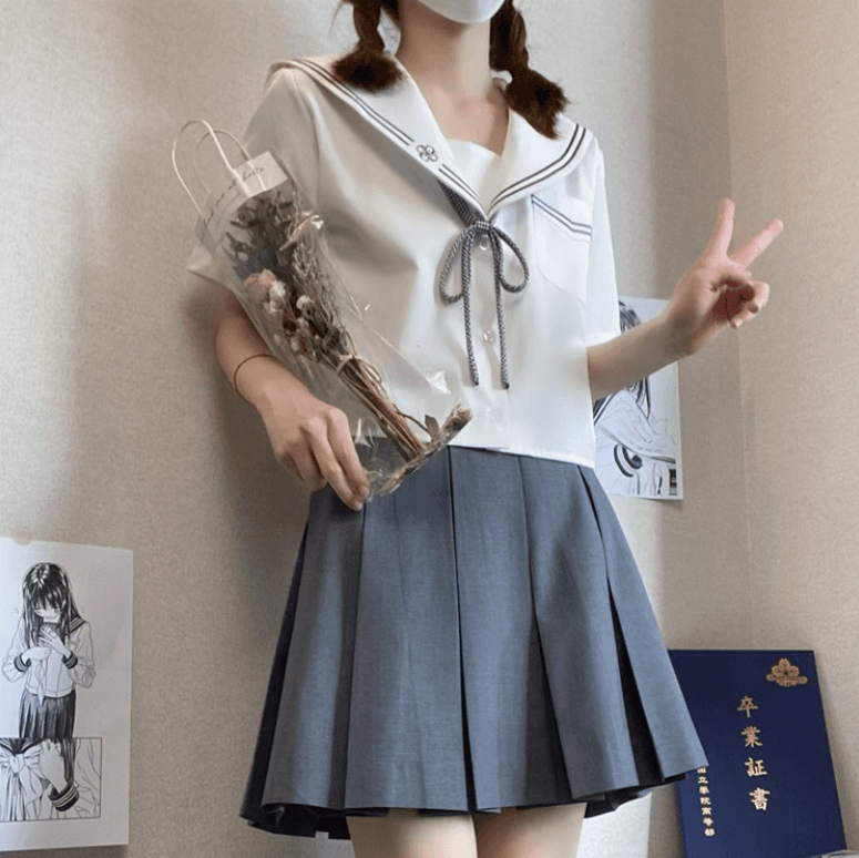 セーラー服 可愛い制服風トップス