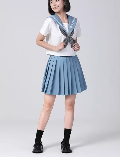 セーラー服 爽やか水色 セット
