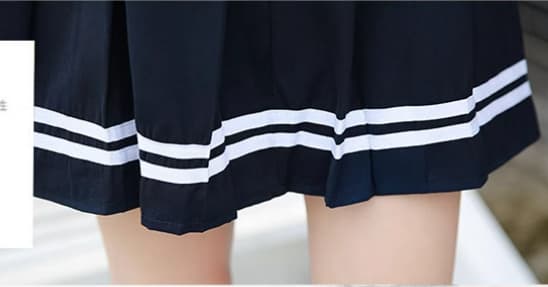 セーラー服 清楚な学生風 上下セット