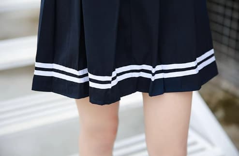 セーラー服 清楚な学生風 上下セット