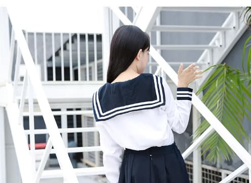 セーラー服 清楚な学生風 上下セット