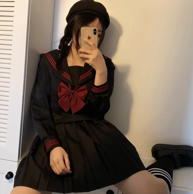 セーラー服 大きめリボンのクラシック