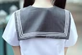 セーラー服 リボンの学生 大きいサイズあり