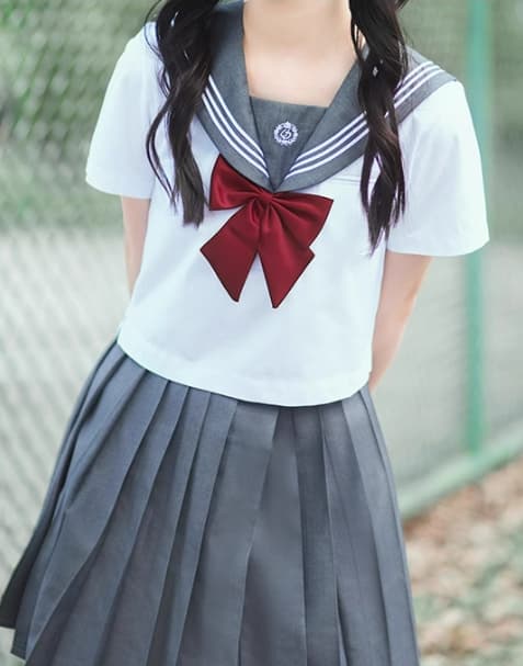 セーラー服 リボンの学生 大きいサイズあり