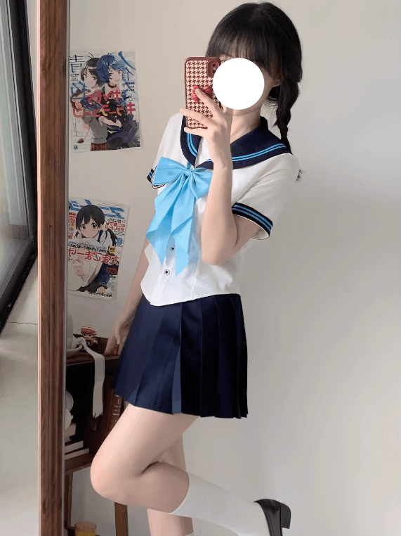 セーラー服 ピンクリボン 乙女スタイル
