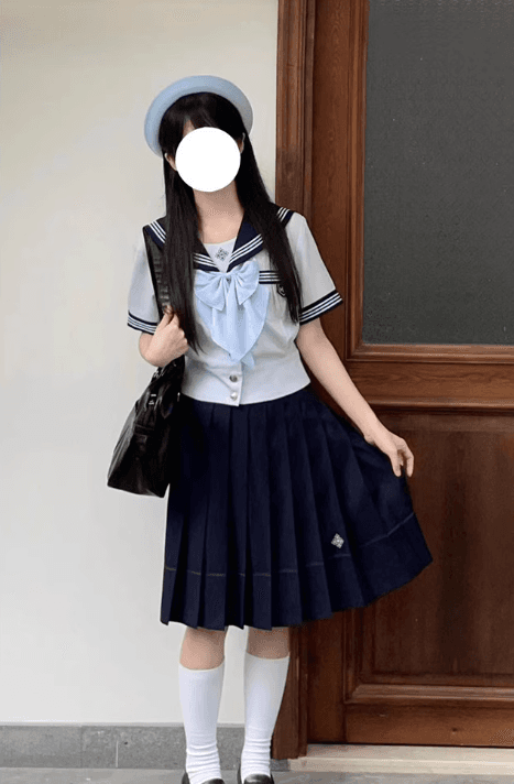 セーラー服 可愛い セット ブルーリボン