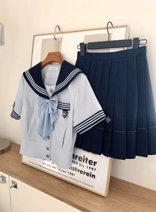 セーラー服 可愛い セット ブルーリボン