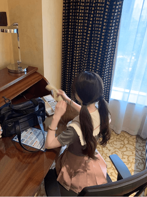 セーラー服 甘めグレーセーラーカラー 半袖トップス