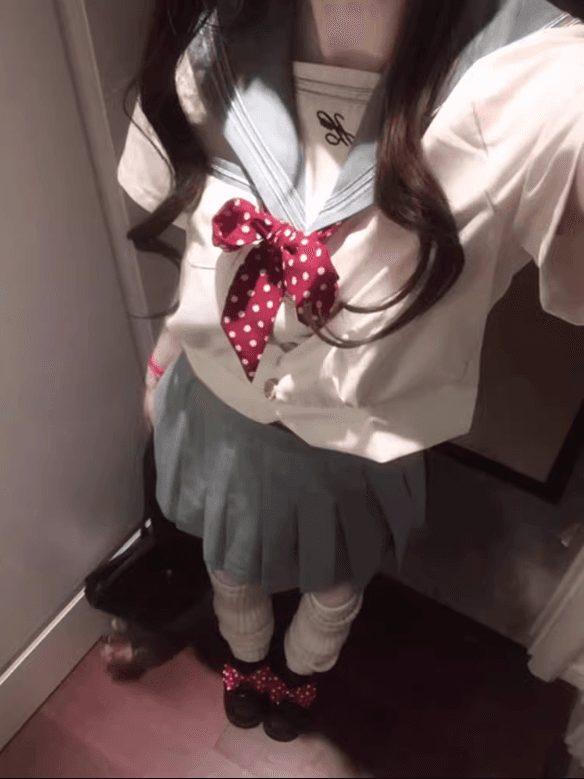 セーラー服 レトロ風グレープリーツ 制服セット