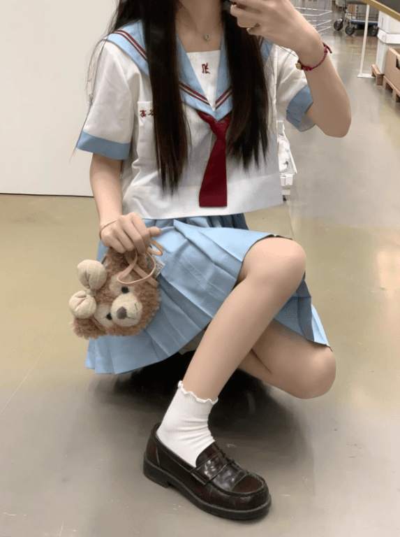 セーラー服 レトロな学院風 セット