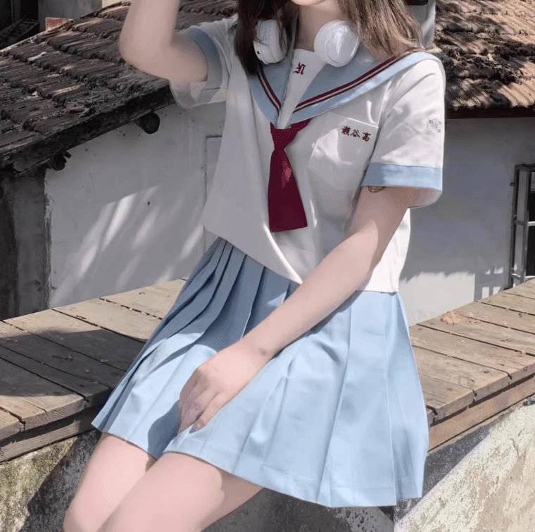セーラー服 レトロな学院風 セット
