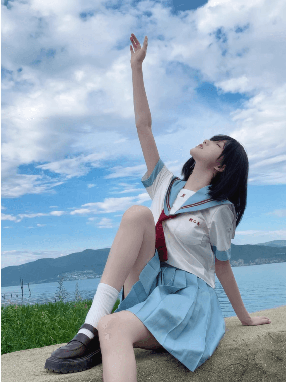 セーラー服 レトロな学院風 セット