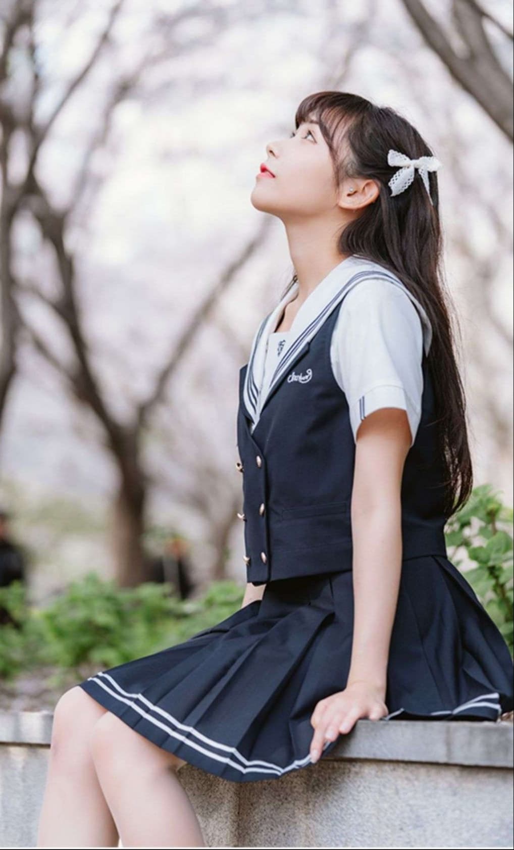 セーラー服 春風舞う桜セーラー制服