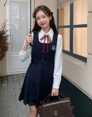 セーラー服 学生風クラシック カーディガンセット