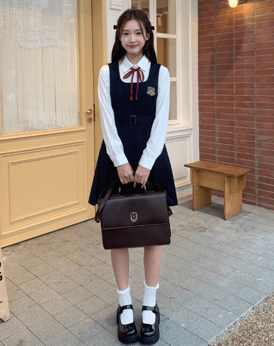 セーラー服 学生風クラシック カーディガンセット