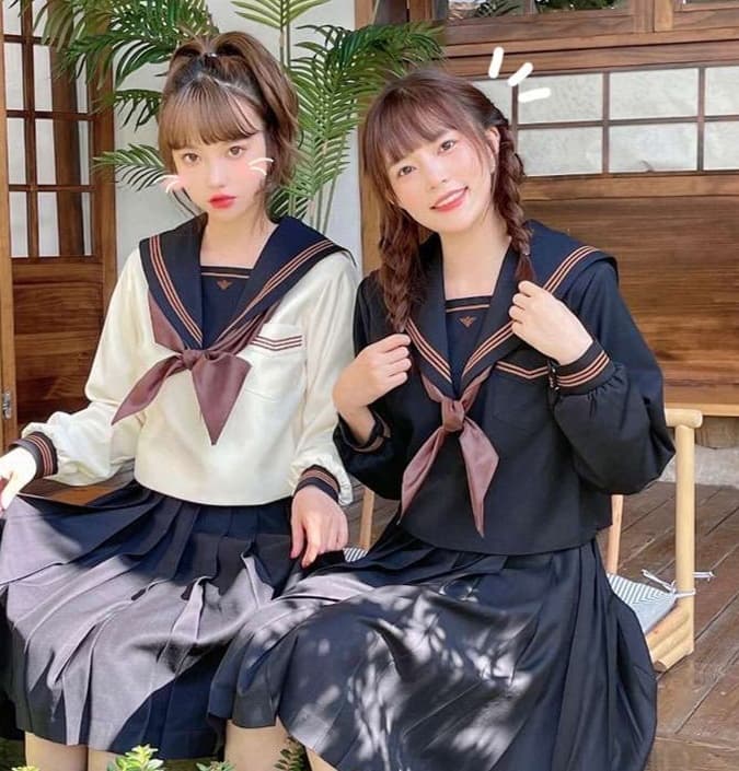 セーラー服 長袖 セット クラシック