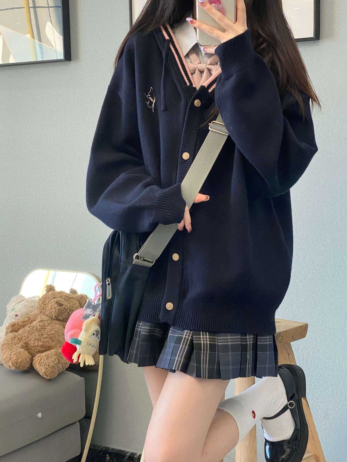 セーラー服 半袖シャツ マルチカラー