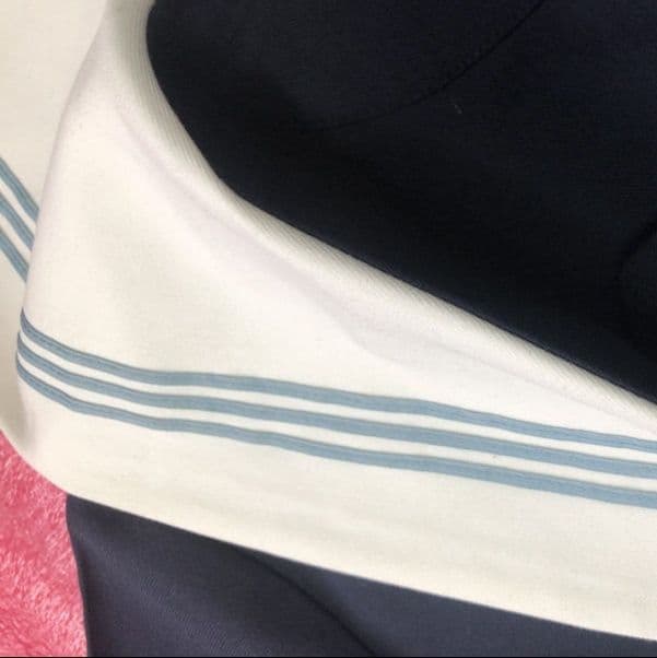 セーラー服 三本線襟リボン付き本格派上衣