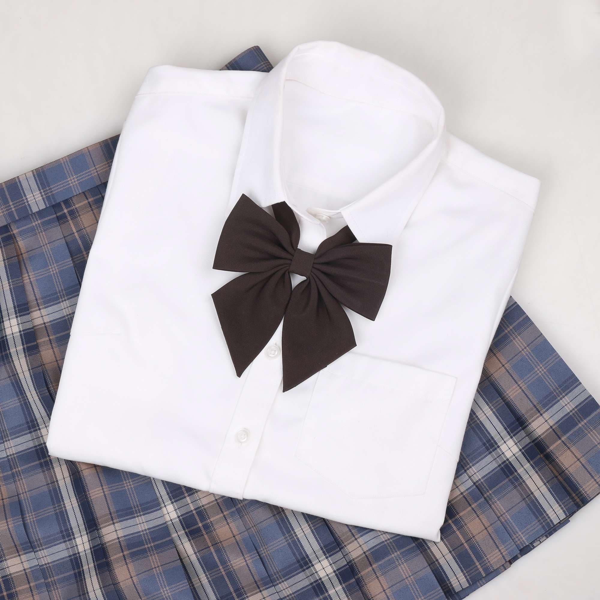 セーラー服 学生制服用カラフルリボンタイ