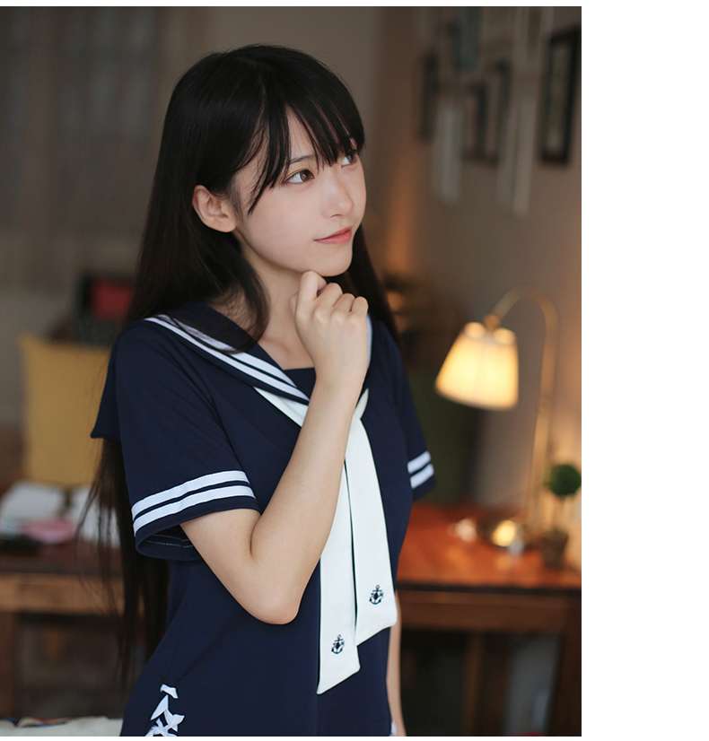 セーラー服 清楚可愛い学園風 上下セット